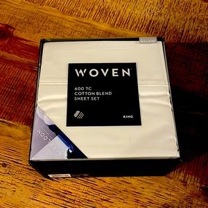 King Sheet Set - White